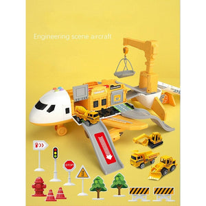 XL Airplane Vehicle Play Sets (3 Styles) Police, Construction or Fireman